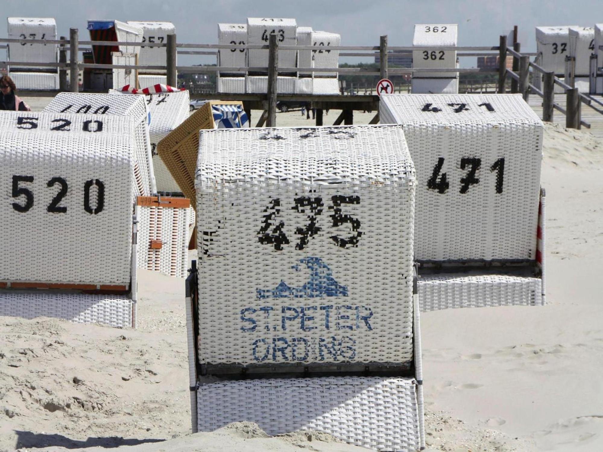Ferienwohnung, St Peter - Ording Sankt Peter-Ording Exteriör bild